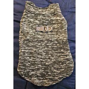 New Grey Fleece Dog Sweater Size M